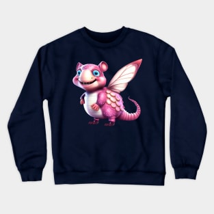 Armadillo Fairy Crewneck Sweatshirt